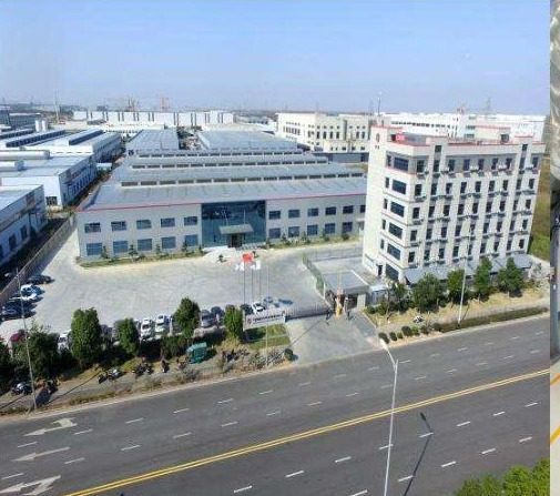 Aerial view of the Xiaote Group factory campus in Ningbo